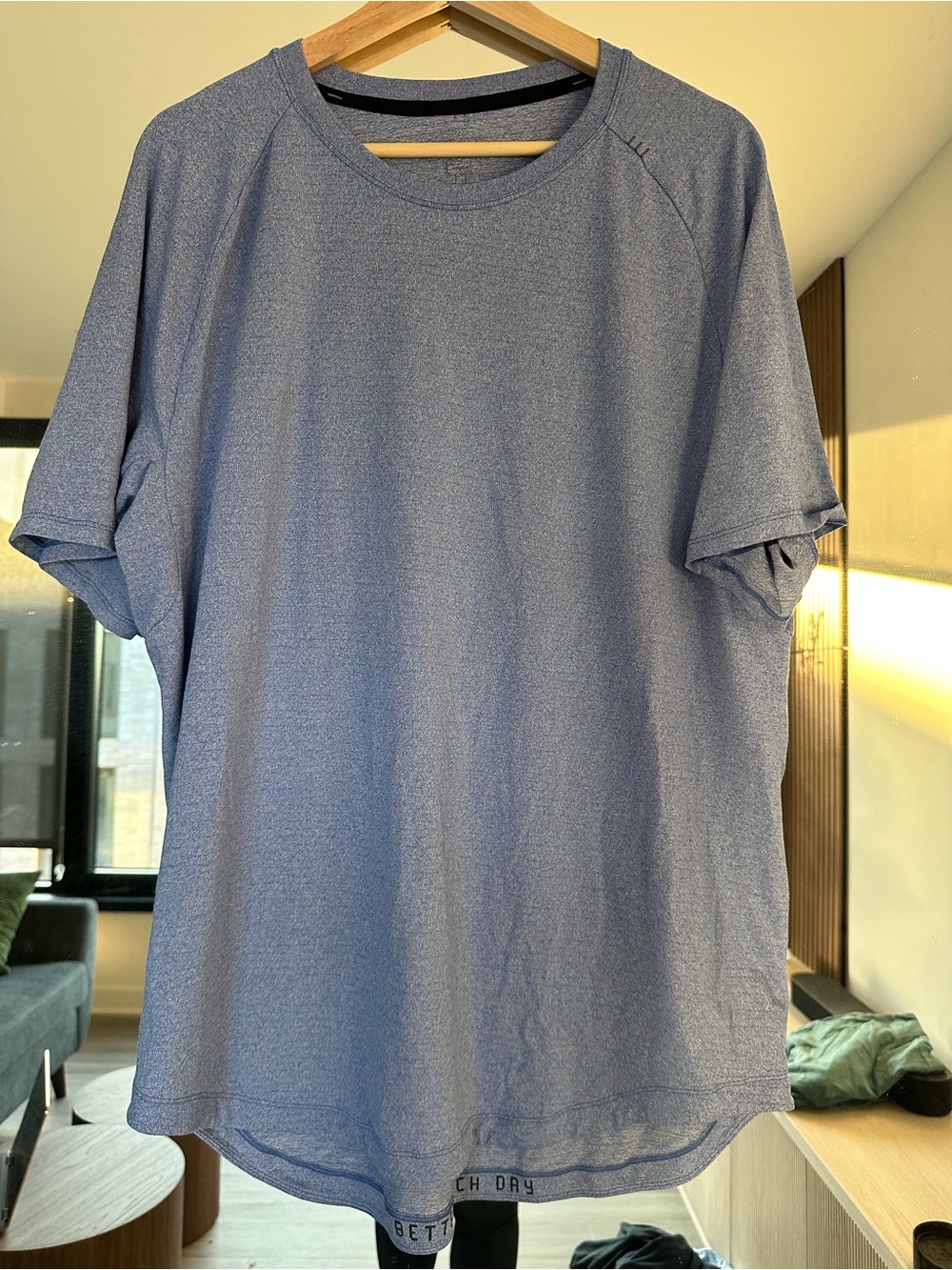 Lululemon Drysense Performance Crewneck T-Shirt - Blue